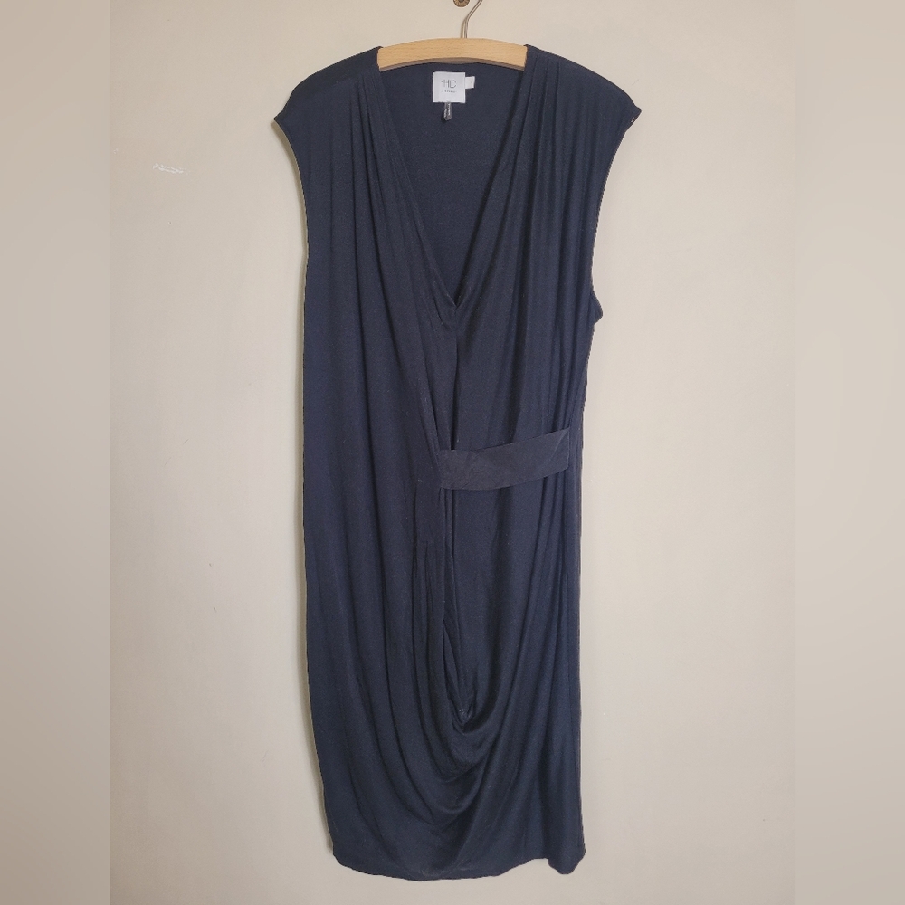 Anthropologie HD in Paris Black Dress Large